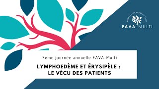 Lymphoedème et érysipèle  le vécu des patients [upl. by Aeht]