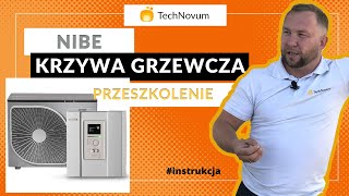 NIBE Krzywa grzewcza Jak ustawić  Pompa ciepła [upl. by Aliuqa]