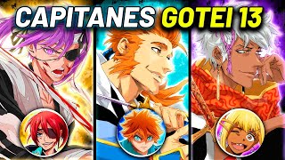 TODOS LOS CAPITANES ANTIGUOS Y ACTUALES DEL GOTEI 13 [upl. by Nemad299]