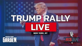 LIVE REPLAY Trump Holds a Rally at the Iconic Madison Square Garden in New York  102724 [upl. by Kciredec]