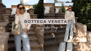 Bottega Veneta Teen Jodie Bag Review  What Fits in it  How to Style  This IS Worth the Buy [upl. by Aicilas]