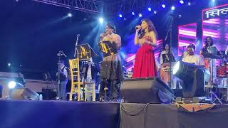 SAIRAT JHAAL JI LIVE PERFORMANCE BY AJAYATUL amp Chinmayi Sripada SILLOD FESTIVAL [upl. by Airotnahs]