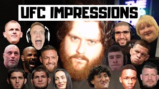 THE ULTIMATE MMA GURU UFC IMPRESSION VIDEO With McGregor Romero Helwani Pimblett Strickland [upl. by Lula]