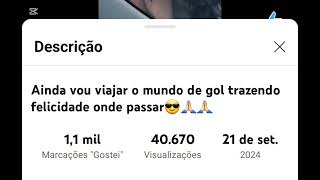 Nunca desistindo do meus sonhos só trazendo felicidade para as pessoa hoje somos 40k de visualizaçao [upl. by Namaan]