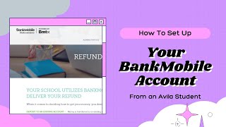 How to Set Up Your BankMobile Account [upl. by Drawyeh]