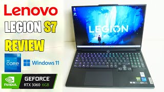 Lenovo LEGION S7 en Perú REVIEW Laptop Gamer con RTX 3060 y Core i7 12Gen ¿Vale la pena [upl. by Lib]