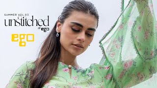 Wear Ego Summer Collection Vol3  Ego Unstitched Lawn Collection 2024 [upl. by Farrow273]