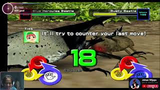 Mushiking The King of Beetles  Mushiking II  III  IV Arcade Game 2005 Gameplay [upl. by Mastat]