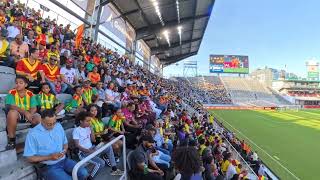 St George VS Buna soccer clubs in Washington DC Audi Field 360 Photo [upl. by Mishaan]