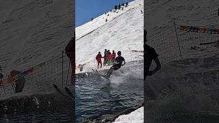 Summer Vibe  Water Slide Challenge Grimentz 11 skiing ski switzerland suisse schweiz snow [upl. by Siurad]