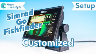 Revealed Simrad Go Fishfinder ECHO Setup Secrets [upl. by Atinar]