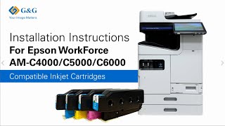 Installation Instructions For Epson WorkForce AMC4000C5000C6000 [upl. by Rilda]