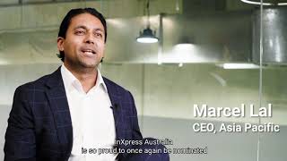 Nomination Message from InXpress CEO APAC Marcel Lal 🏆 International Franchisor of the Year [upl. by Adlanor122]