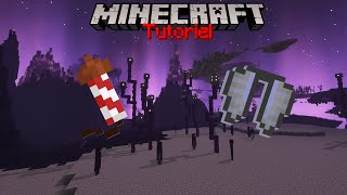 Trouver les Elytres  Tuto Minecraft [upl. by Akirdnahs861]