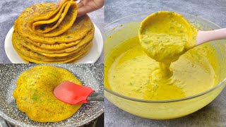 Aloo Paratha Recipe With Lliquid Dough  আলু পরোটা রেসিপি  No Rolling No Kneading Aloo Paratha [upl. by Mcferren]