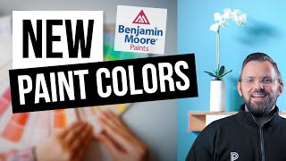 10 BRAND NEW Paint Colors By Benjamin Moore For 2021 [upl. by Nogras]