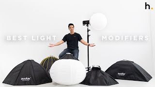 Which Softbox Works For You  8 Lighting Modifiers Explained  FIELD TEST [upl. by Nerol]