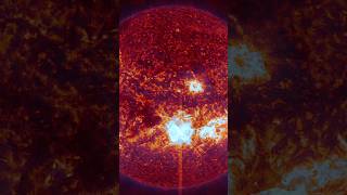 Strongest Solar Flare Of The Current Cycle shorts science space milkyway [upl. by Adnal]