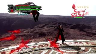 Devil May Cry 4 Block Dark Dantes Lucifer Combo [upl. by Teria]