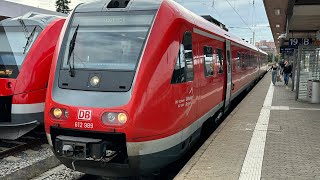 RE 31 Umleitung Nürnberg Hbf  Kirchenlaibach  Weiden Oberpf  Marktredwitz  Hof Hbf [upl. by Murvyn]