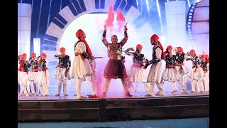 MALHARI Dance Performance  Ranveer Singh  Bajirao Mastani  Cine Sudarshan  DPS Aligarh [upl. by Aniarrol]