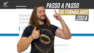 Como aplicar para o Working Holiday Visa da Nova Zelândia 2024 [upl. by Aynotan676]