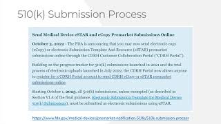 FDA eSTAR  General Info  1 in the 510k eSTAR series [upl. by Oned]