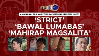 DEKALIBRE Ep 2 Paano Inaalala Ngayon ang Martial Law ni Marcos [upl. by Astri178]