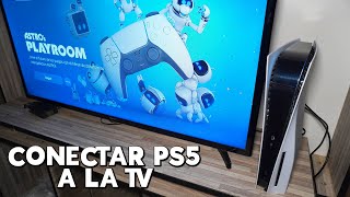 Cómo Conectar Mi PS5 a la TV  Como Conectar una PlayStation 5 al Televisor Correctamente [upl. by Ahsias11]