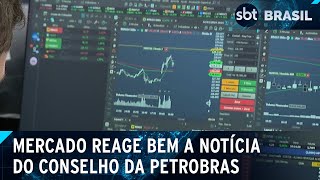 Mercado reage bem a notícia do conselho de administração da Petrobras  SBT Brasil 120324 [upl. by Elleuqar96]