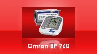 Omron BP760 7 Series Home Blood Pressure Monitor [upl. by Krutz406]