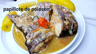 Ndomba poisson chat marmite à la pierre  pepper soup Papillote de poisson  cuisine [upl. by Choo]