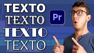 Cómo Agregar Textos o Títulos En Premiere Pro Tutorial [upl. by Eliathas]