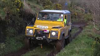 Glenarm Green Laning with the NI land Rover Club [upl. by Crutcher]