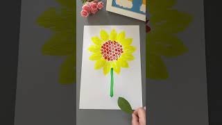 Fathers Day is coming Draw a beautiful sunflower with your child and give it to your dear fath [upl. by Aitnyc155]