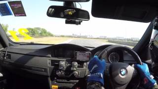 BMW E90 M3 GIC Track day Lap 1 2 3 Lap Time 128 [upl. by Barayon280]