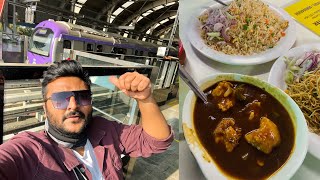 Kolkata Metro Upgraded maza aagaya Metro ride lekar  Chinese street food [upl. by Ylaek614]