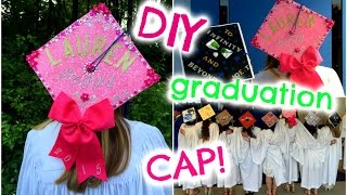 DIY Graduation Cap ♡ How I Decorated My Cap [upl. by Tik]