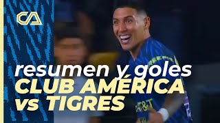 Resumen y goles  Tigres 02 América  Clausura 2023  Jornada 11 [upl. by Lyn]