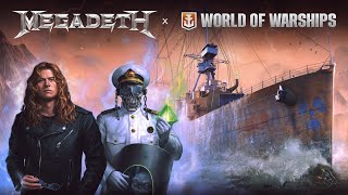 Megadeth in World of Warships [upl. by Ariella]