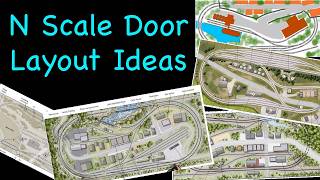 N Scale Layout on a Door Ideas [upl. by Elisabeth776]