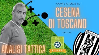 ⚽️ Analisi Tattica ⚽️ Come gioca il CESENA di TOSCANO 202324 ⚫️⚪ [upl. by Ellenej]