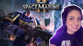 Warhammer 40K Space Marine II  First time playing [upl. by Ahsieket]