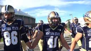 quotThe Gold Rush 2k13quot Images of the Night  Montana State Football 2013 [upl. by Swinton]