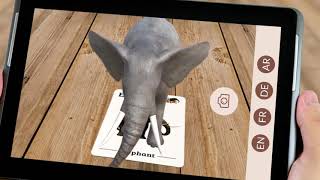 The Best Educational Experience  Augmented Reality flashcards for toddlers by PLKIDS [upl. by Eenat944]