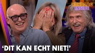 Hélène slaat handen voor haar gezicht na bloedordinaire opmerking Johan Dit kan echt niet [upl. by Laemaj]