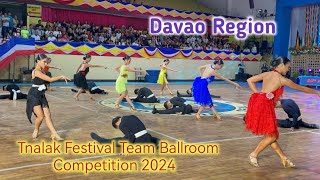 Tnalak Festival Team ballroom Competition 2024 from Davao Region [upl. by Gill]