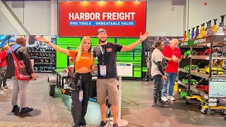 Unveiling all the NEW Harbor Freight Tools At SEMA 2023 [upl. by Creedon]