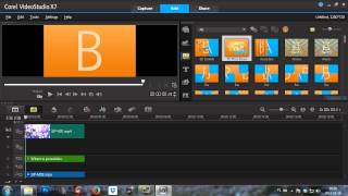Jak montować przy użyciu Corel Videostudio pro X7 [upl. by Nasah]