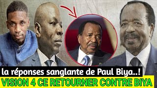 Vision4 se Retourne Contre Paul Biya  La Réaction du Président et la Répercussion Politique [upl. by Opportina]